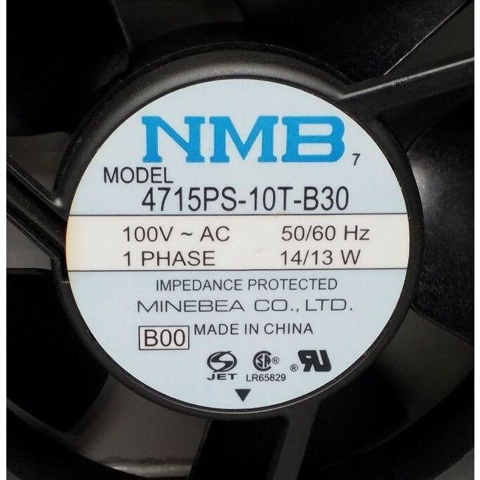 Cooler NMB 4715PS-10T-B30 FAN 100VAC 1PHASE 50/60HZ 13/14W 935025365523