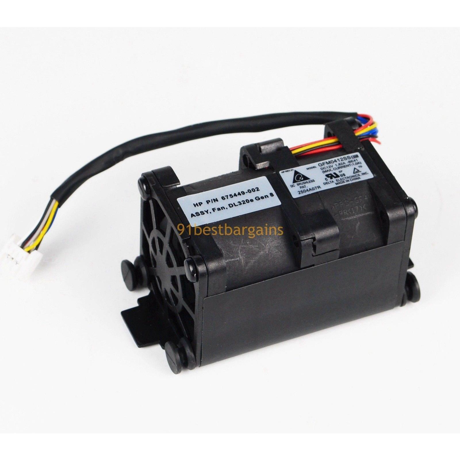 Cooling Fan for HP DL320E G8 675449-002 GFM0412SS DD003 Cooler Server - AloinfoUSA