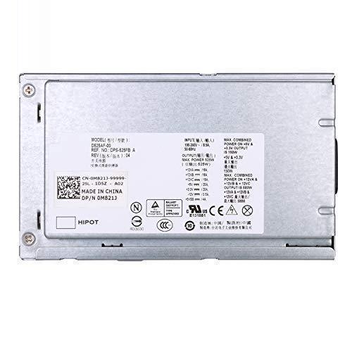 HP Dell Fuente D525AF-00 525W Power Supply Replacement w/Cables for Dell Precision T3500 and Alienware Aurora P/N: D525A001L H525AF-00 H525EF-00 HP-D5252E0 HP-D5253A0 N525EF-00 0G05V 6W6M1 M822J U597G X008G