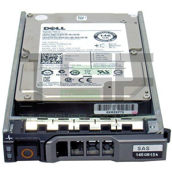 Dell 61XPF 145GB 15K 2.5" SAS 6Gb/s ST9146853SS w/ Caddy 763649042847