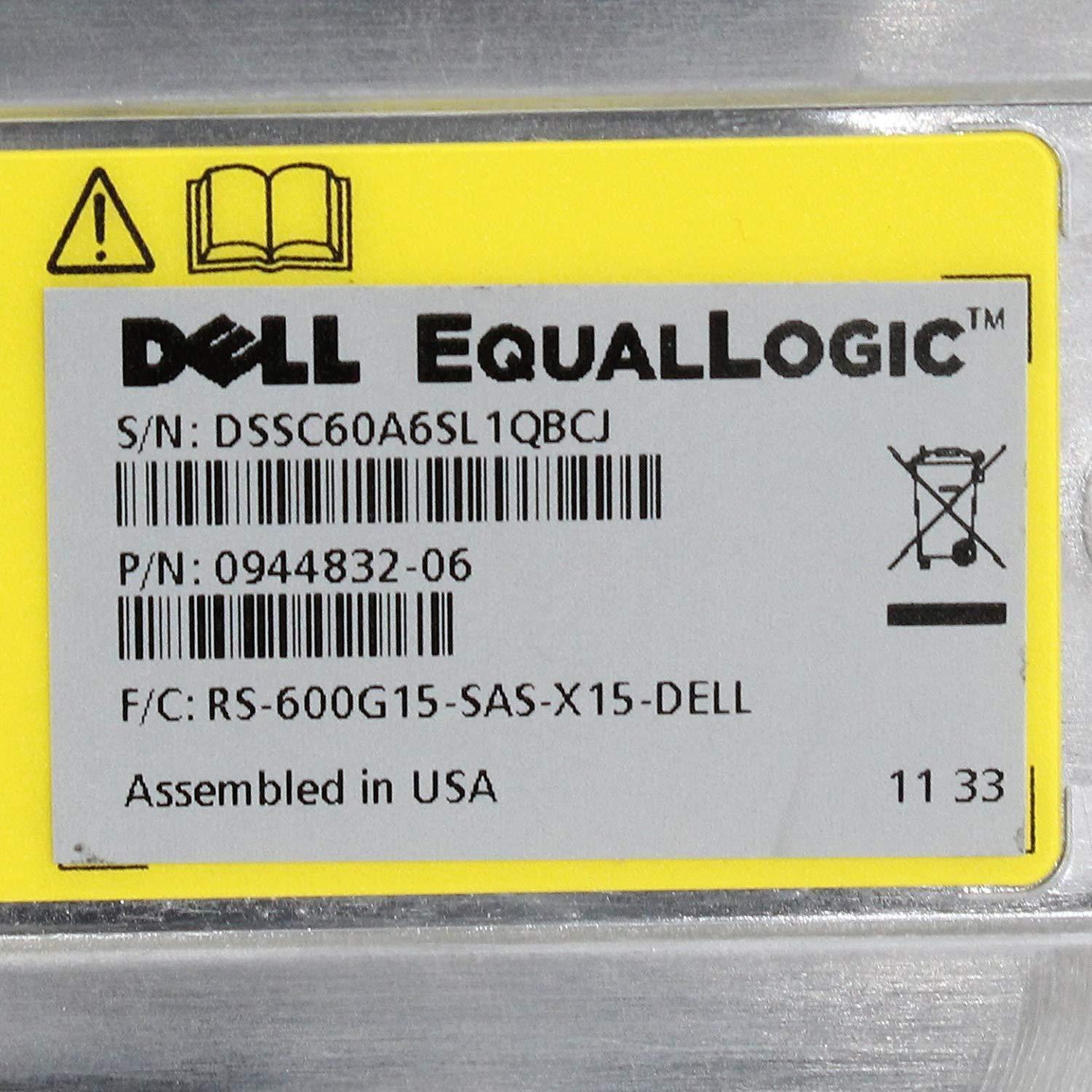 Dell Equallogic 600GB 15K SAS 3.5" 0VX8J ST3600057SS PS6000 PS4000 PS5000 PS6010