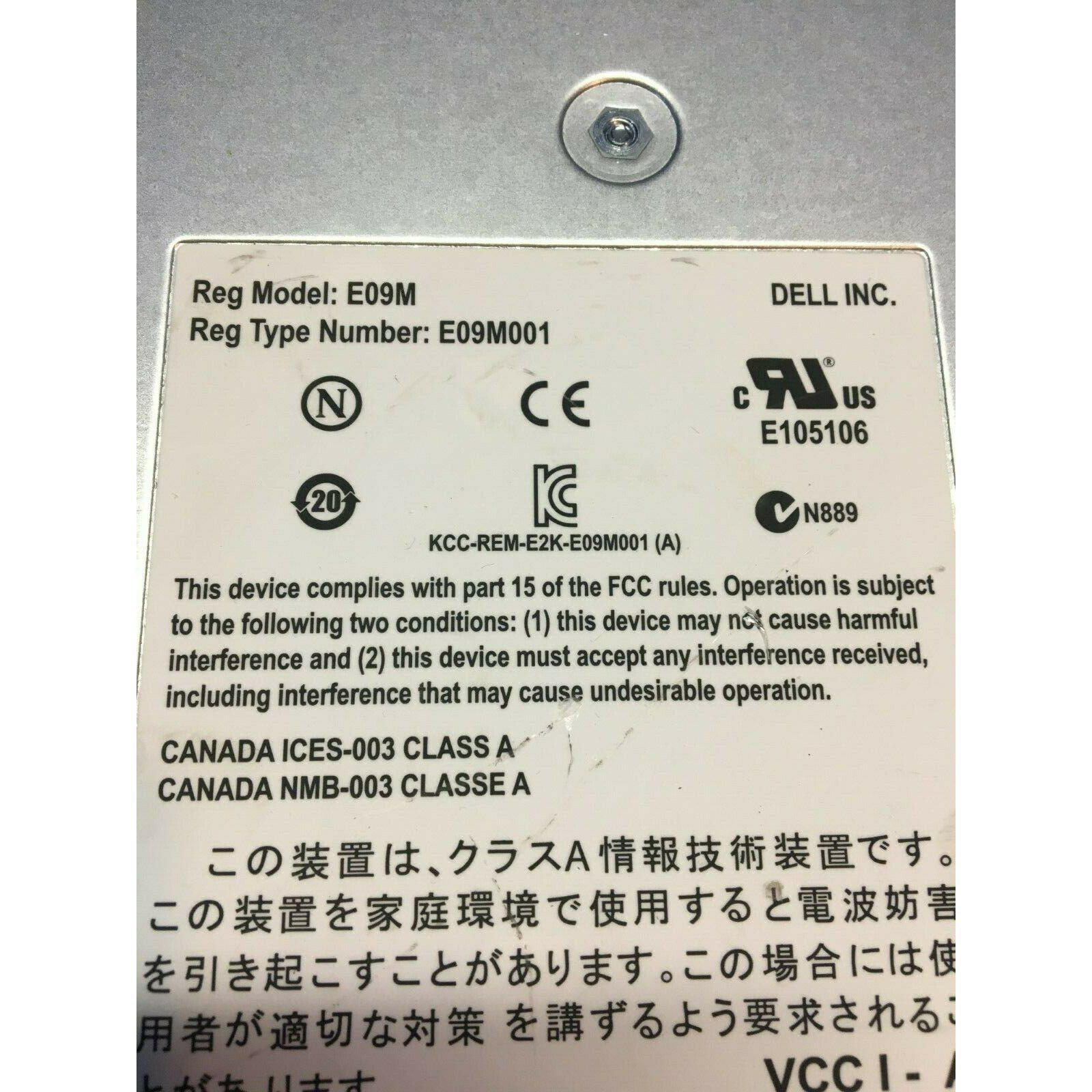 Dell EqualLogic E09M E01M001 Controller Module 11 HRT01 A01 Controladora