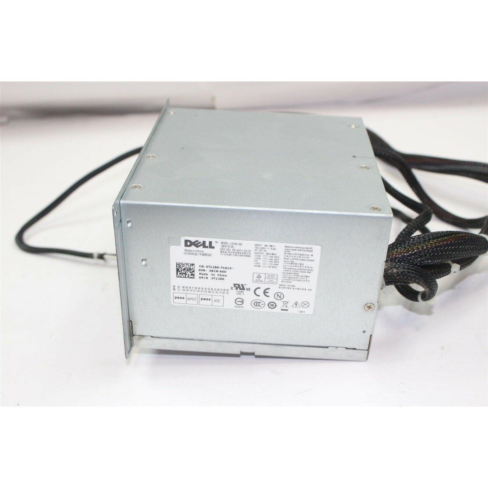 Dell Fuente Dell T128K T122K PowerEdge T310 375W Power Supply L375E-S0 N375E-01