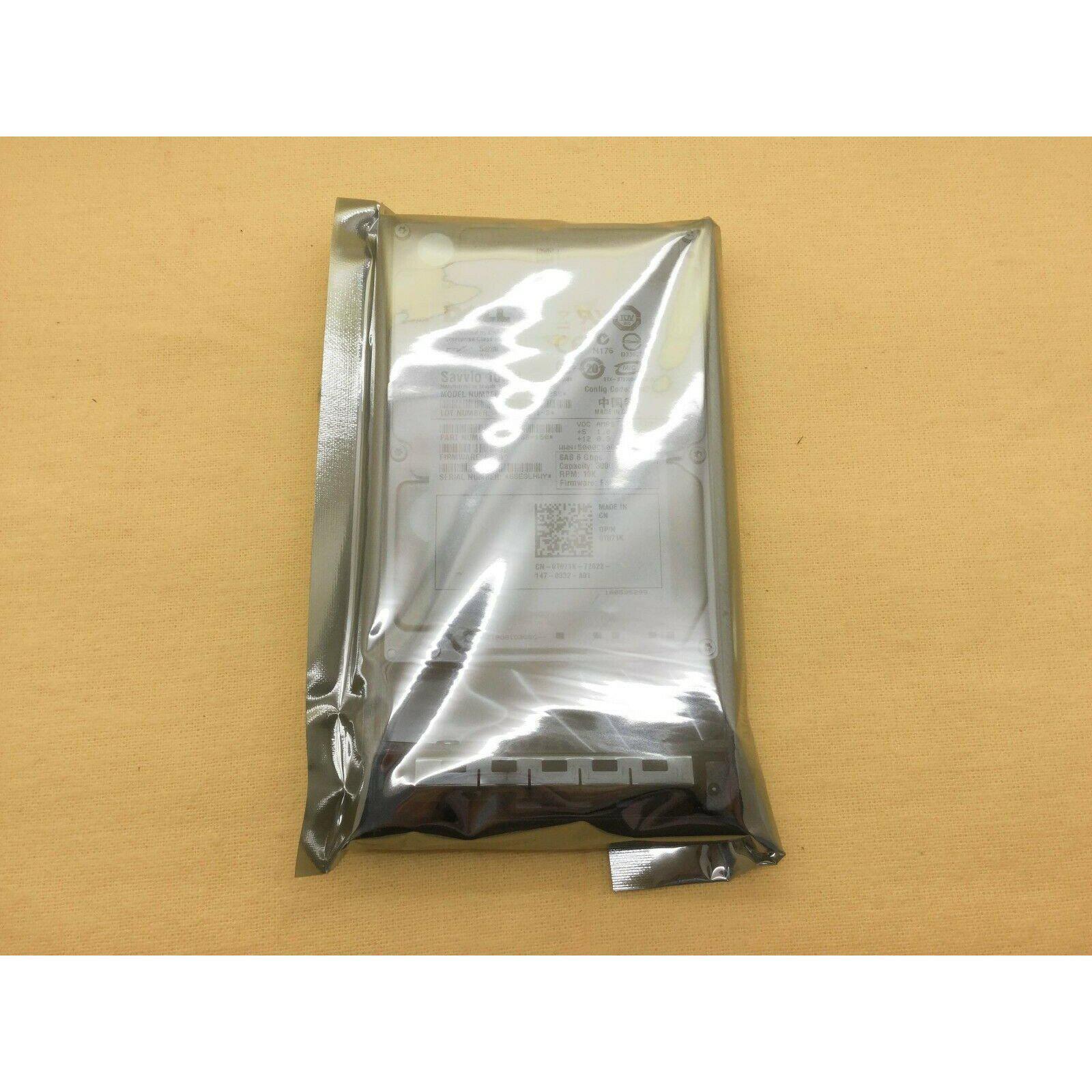 Dell T871K 0T871K DELL 300GB 10K 6G SFF SAS HDD ST9300603SS Seagate 700900353700