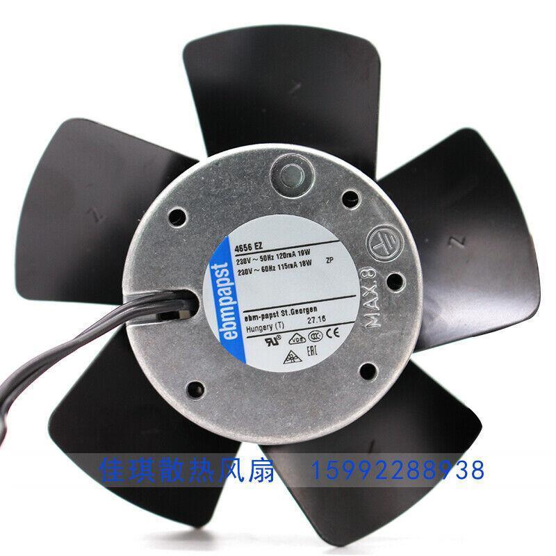 Ebmpapst spindle cooling fan 4656EZ 230V variable frequency motor axial fan cooler