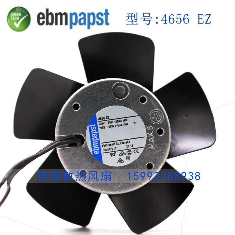 Ebmpapst spindle cooling fan 4656EZ 230V variable frequency motor axial fan cooler - AloinfoUSA