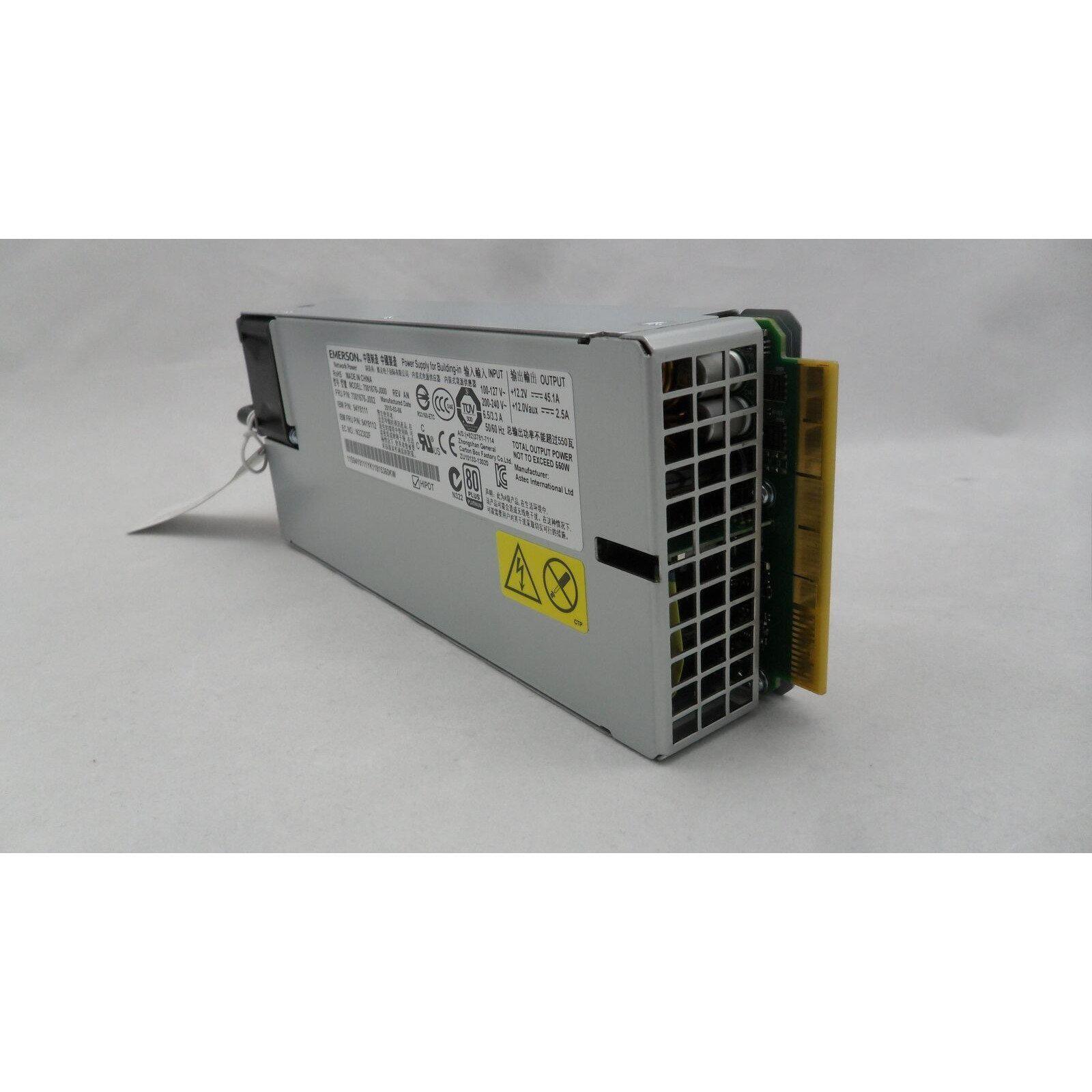 Power EMERSON System X3550 550W Power Supply 94Y8112 94Y8111 7001676-J002 7001676-J000