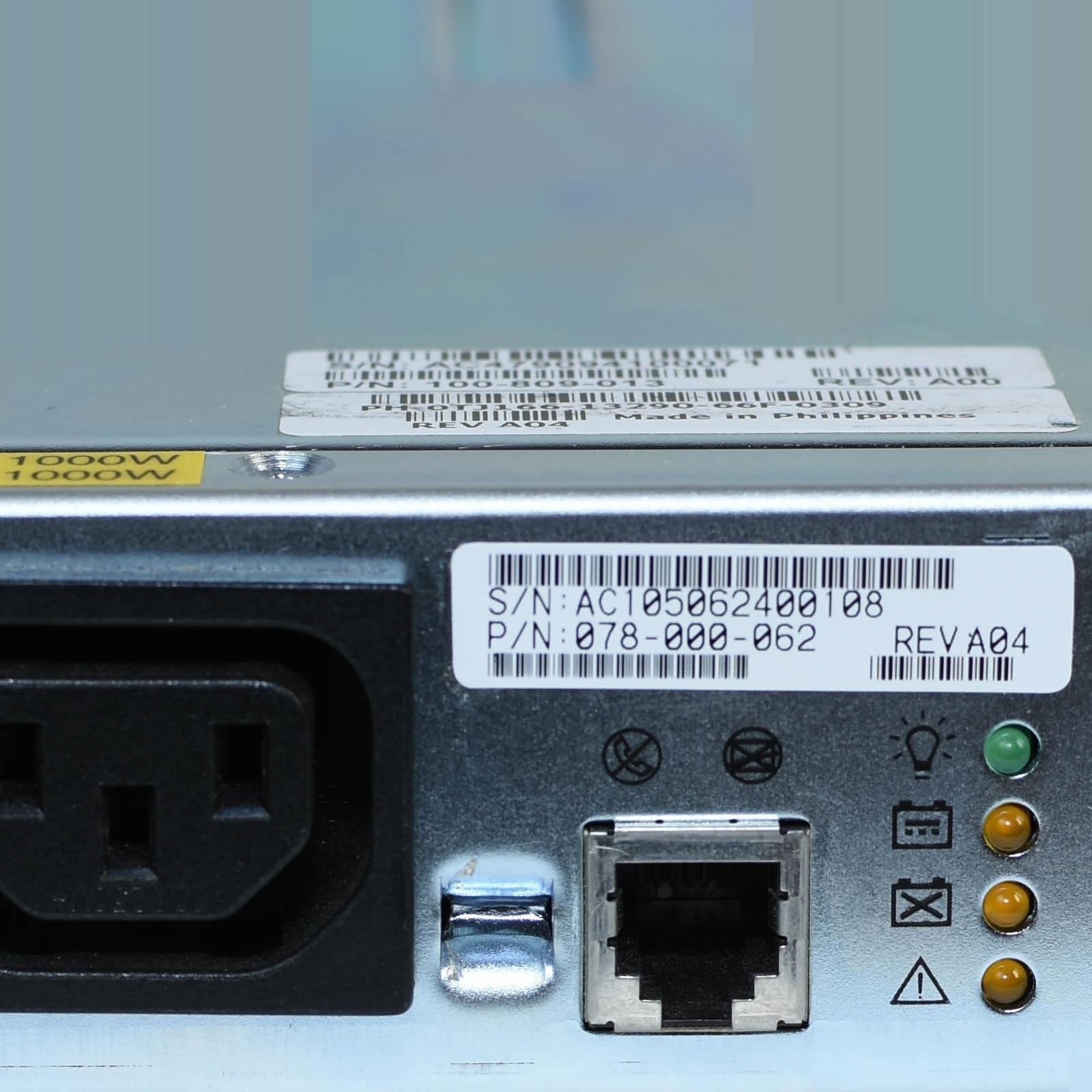 EMC 078-000-062 1000W SPS Standby Power supply 100-809-013 TJ166 658759092571