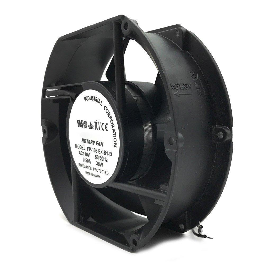 FP-108EX-S1-B 17CM 17215051MM 110/120V Double Ball Bearing Axial Fan cooler