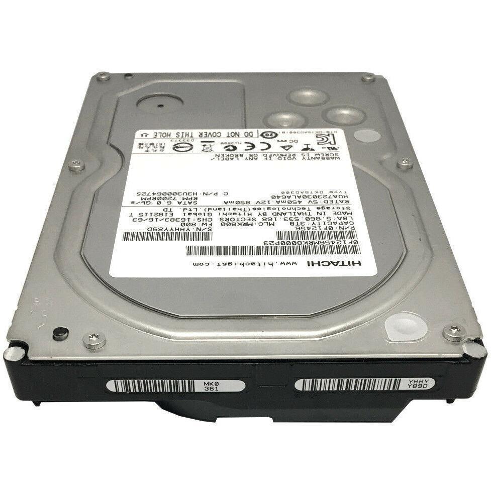 Hitachi Ultrastar HUA723030ALA640 3TB 7200 RPM 64MB SATA 6.0Gb/s 3.5" Hard Drive 829686001787