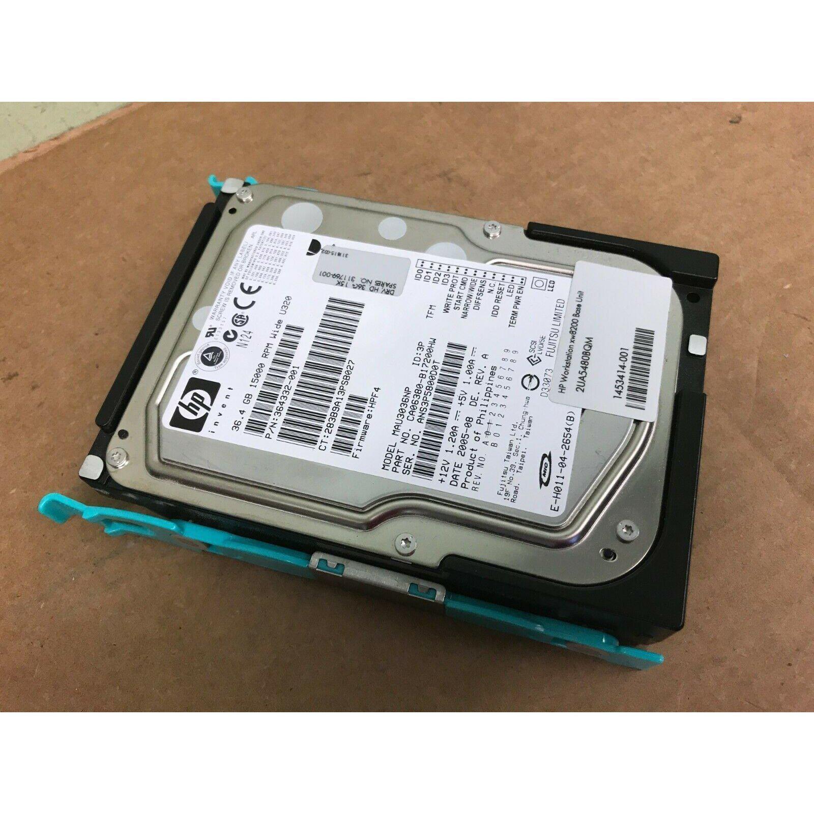 HP MAU3036NP 36.4GB SCSI HDD - Connector | Alo Tech Solutions