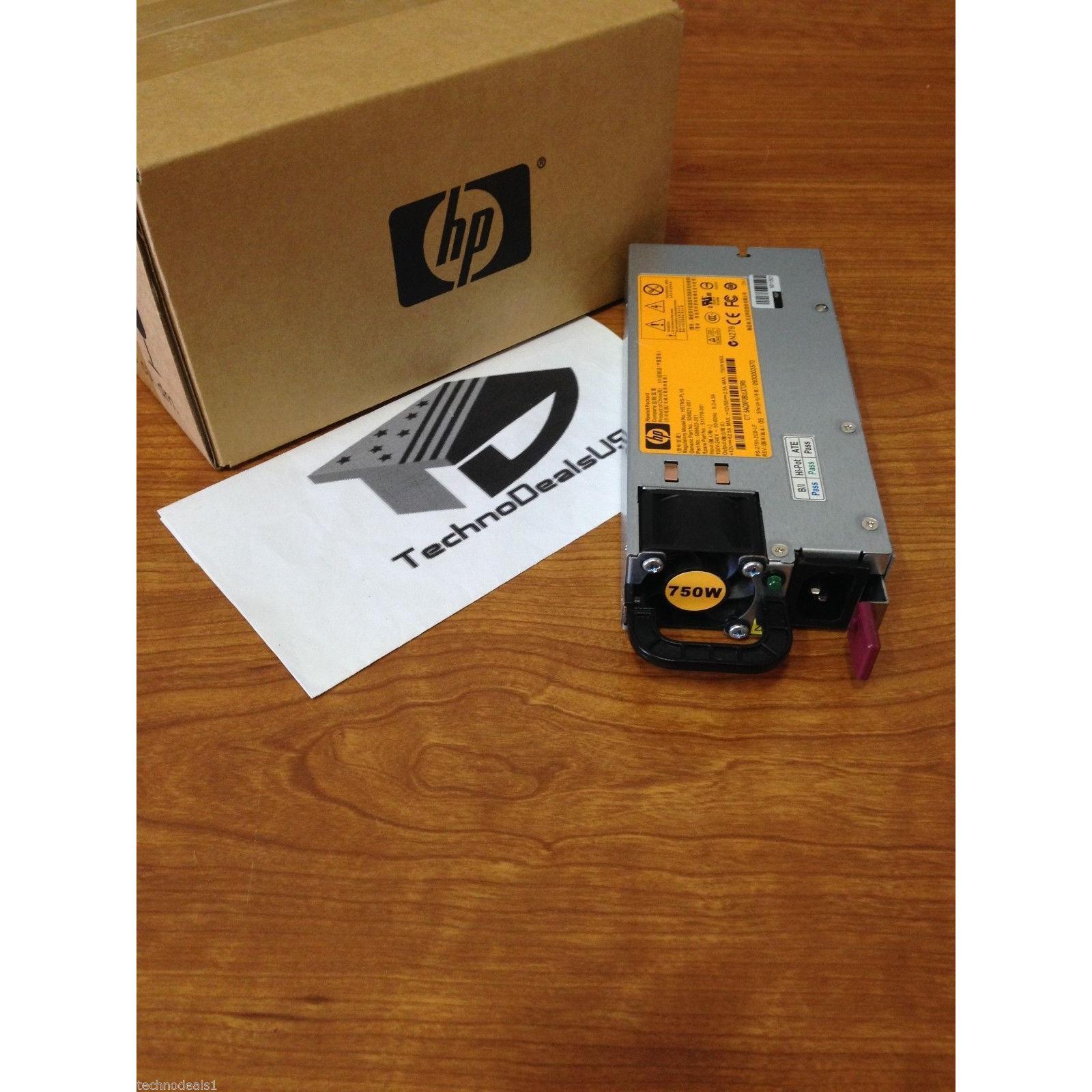 HP Power HP 512327-B21 511778-001 506821 506822 750W CS HE Hot-Plug Power Supply G6 G7 884420588146