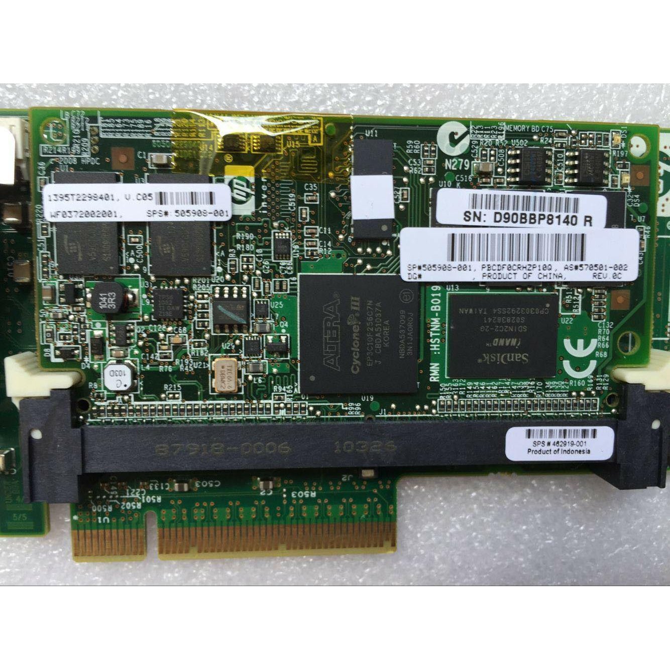 HP Controladora HP 572532-B21 Smart Array P410 512 MB FBWC controller raid + 571436-002 Battery 884962119556