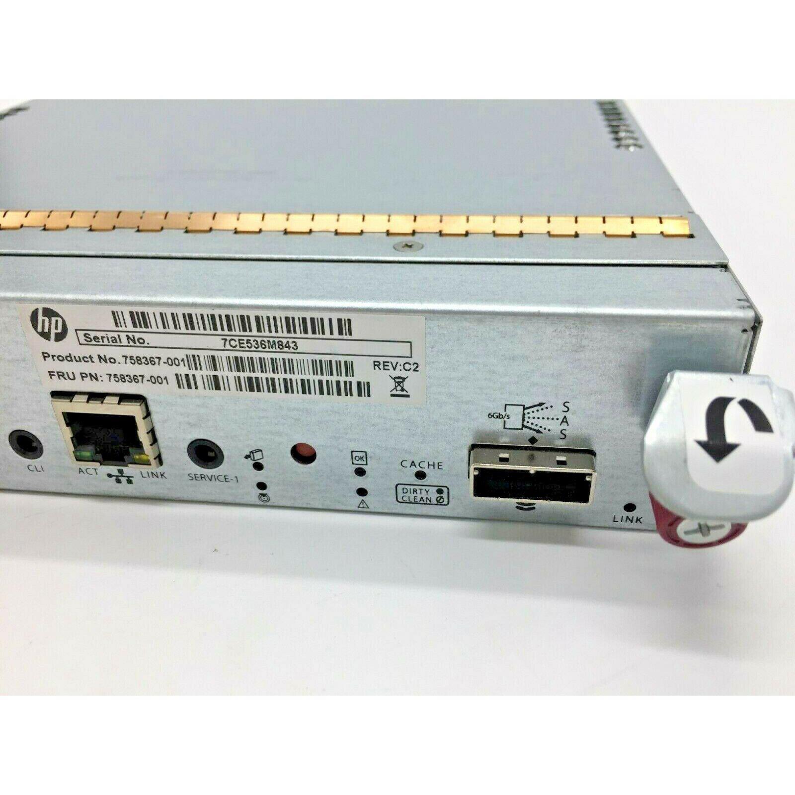HPE 758367-001 - MSA 1040 iSCSI Controller Side View | Alo Tech Solutions