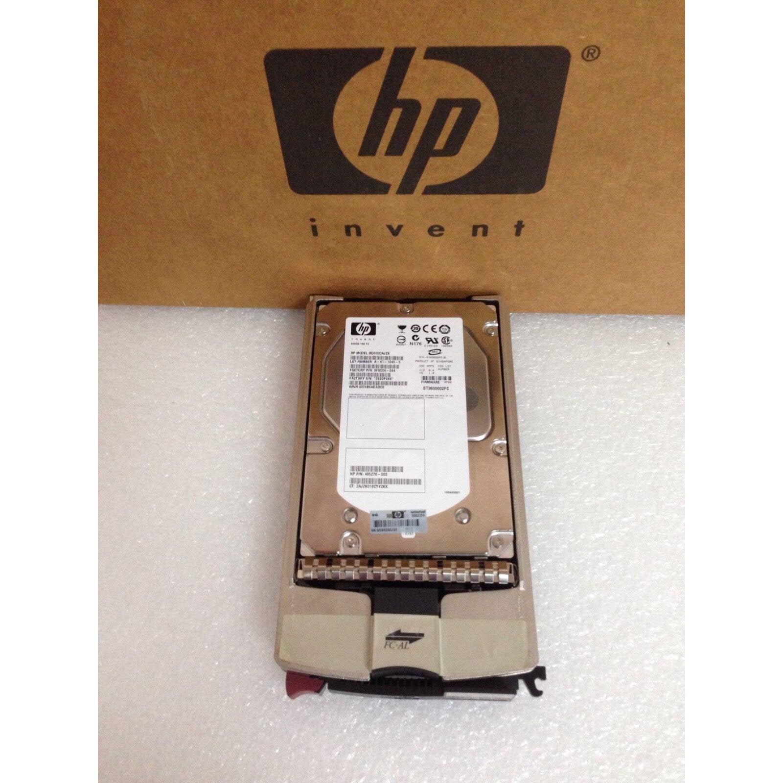 HP AP730A AP730B 518737-001 BD600DAJZK 600GB 10K 3.5" fibre channel hard drive