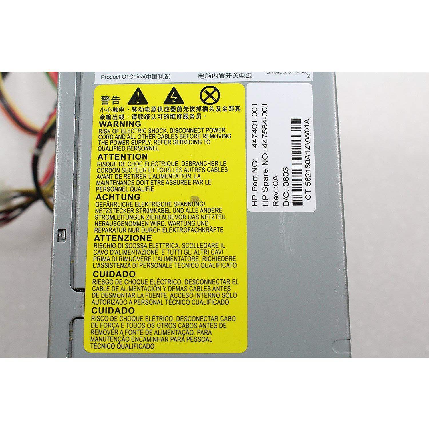 HP Fuente HP Compaq DX7400 Micro tower 300W 24 Pin ATX Power Supply ATX0300P5WC 447401-001