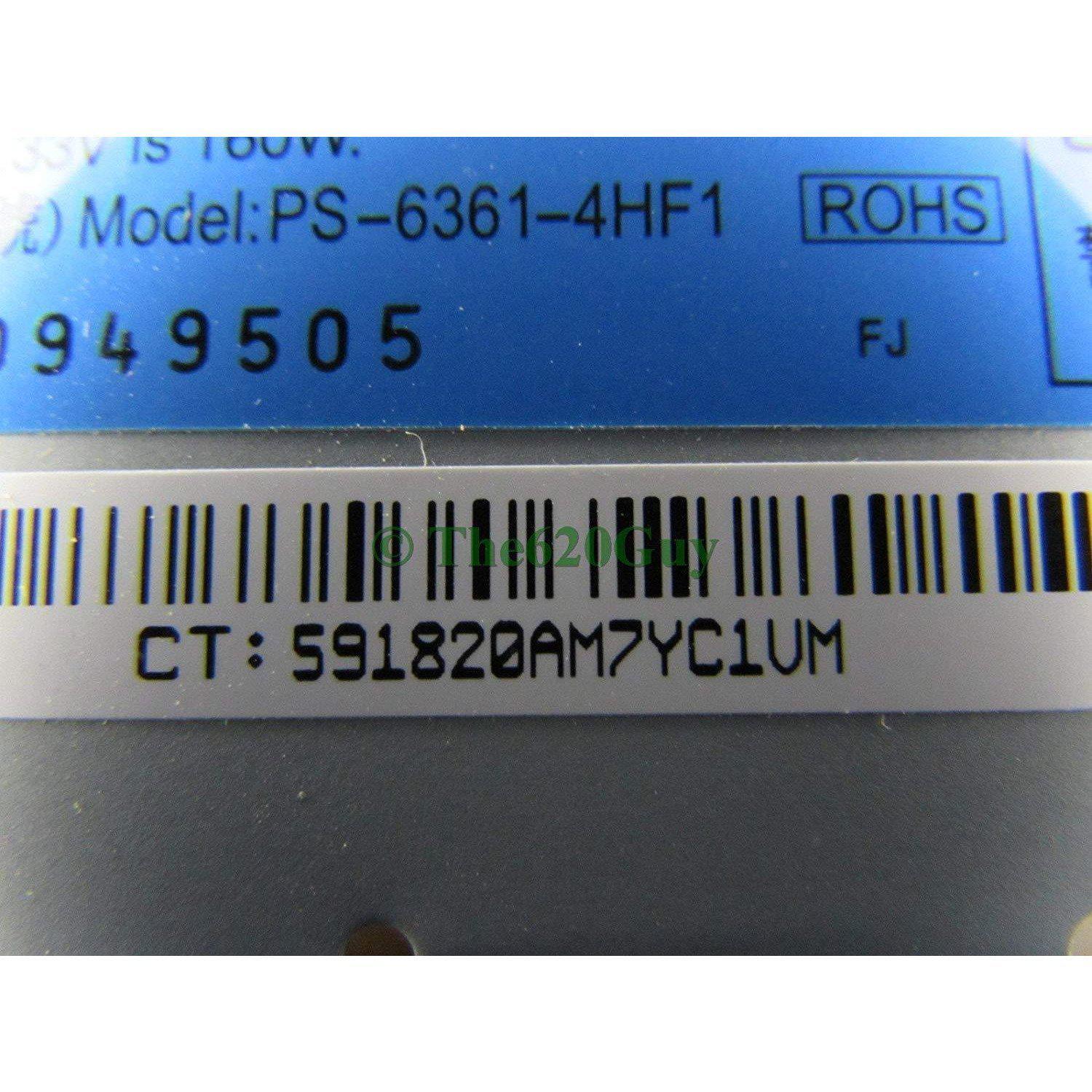 HP Power HP ML110 G5 PS-6361-4HF1 365W +12V ATX Server Power Supply 457884-001 445067-001