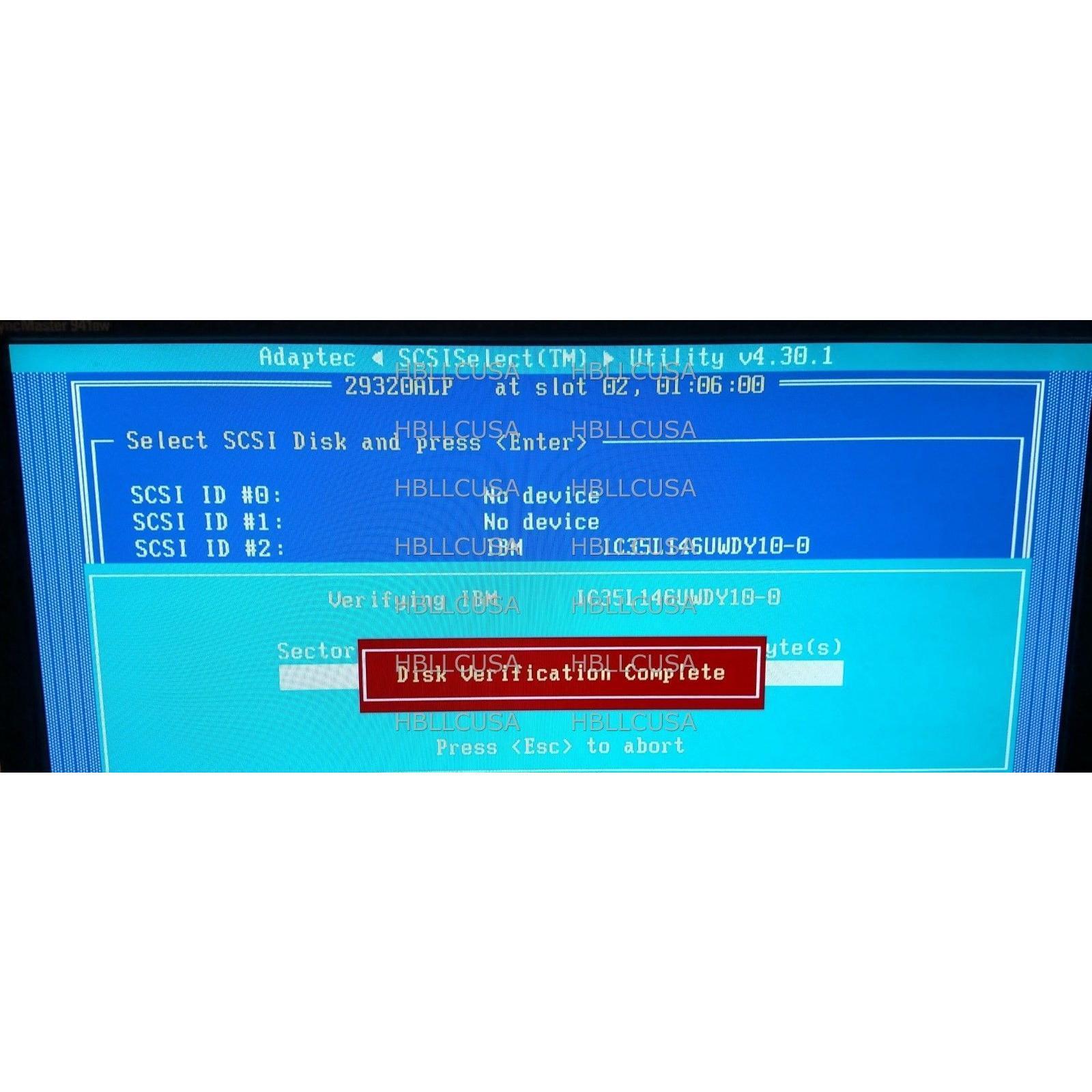 IBM Ultrastar 08K0322 IC35L146UWDY10-0 146GB 68-pin SCSI Hard Drive 161969695871