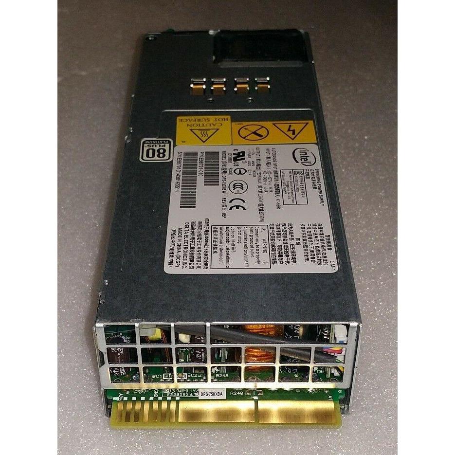 Power Intel E98791-010 DPS-750XB 750W Redundant Power Supply Unit PSU for Server 729161347464