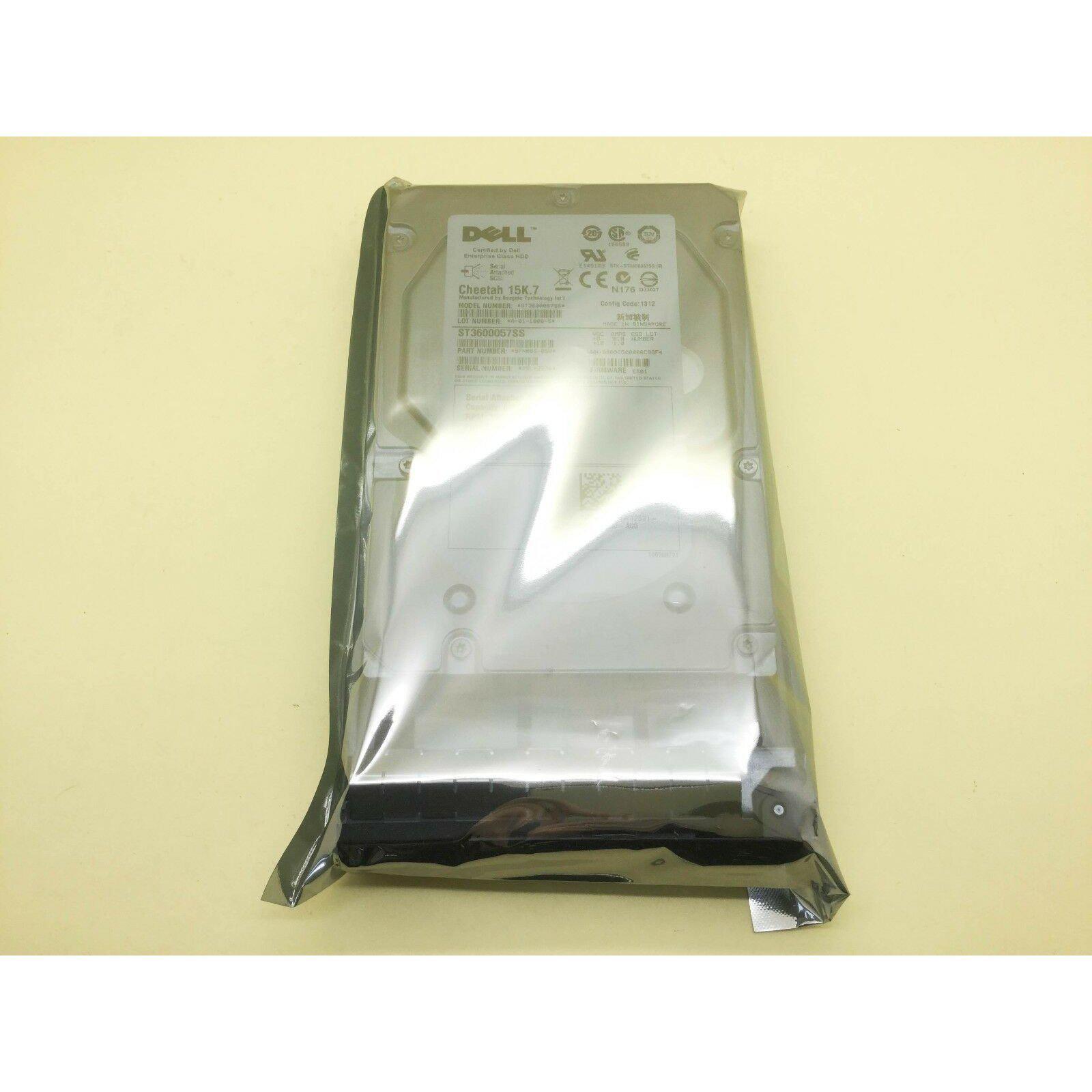 Dell J762N 600GB 15K SAS 3.5" HDD - Rear View | Alo Tech Solutions
