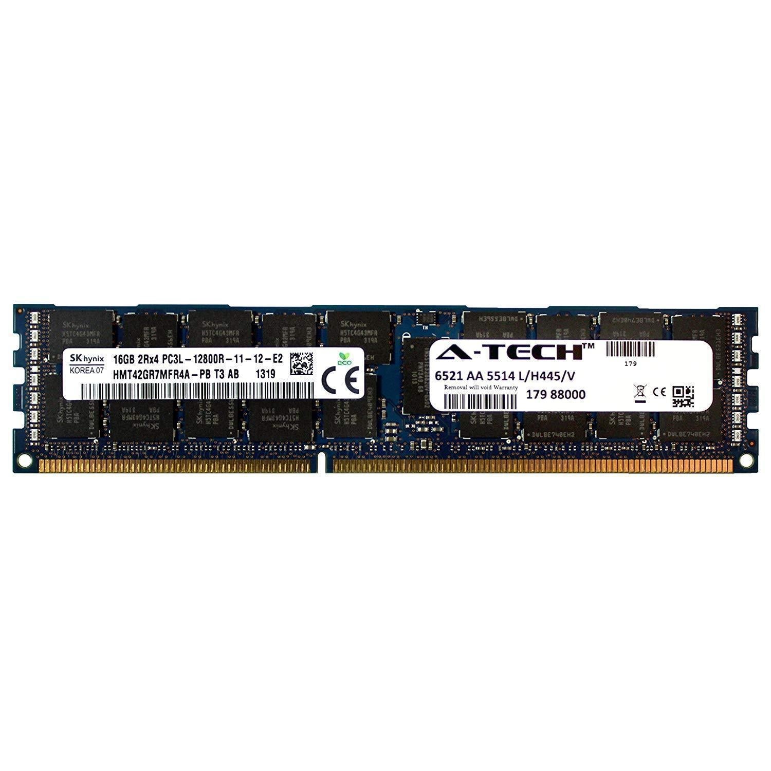 Dell Memory A-Tech Hynix 8GB Module PC3-10600 1.35V For Dell PowerEdge R820 A2626093 R910 T410 R415 A2862069 M610 R510 R710 A2862074 T610 T710 A3721482 C1100 C2100 C6145 C6100 C6105 R320 C6220 Memory RAM