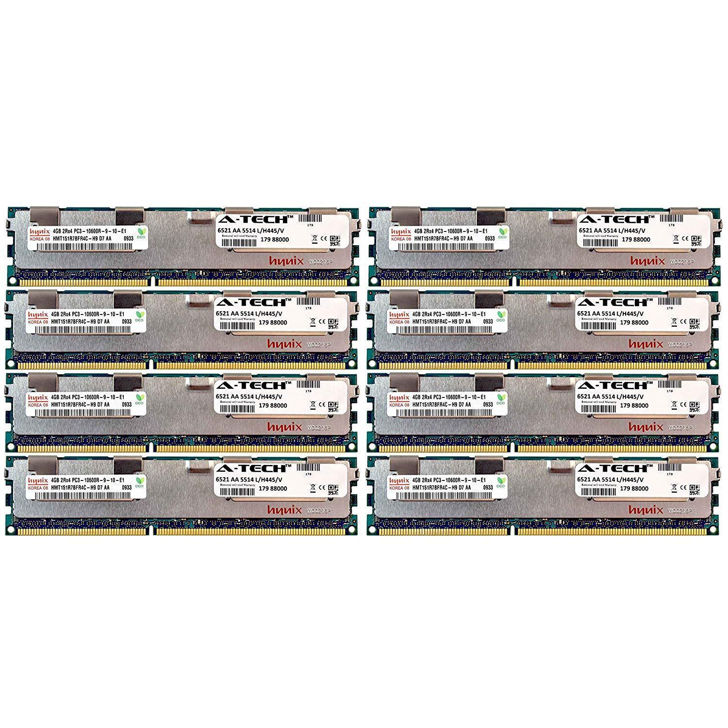 Dell 8GB PC3-10600 ECC RDIMM R710 T610 - Bottom | Alo Tech Solutions
