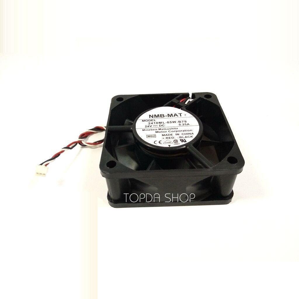NMB 2410ML-05W-B79 Inverter cooling fan DC24V 0.25A 4.56W 60*60*25MM 3pin 819599205297 cooler