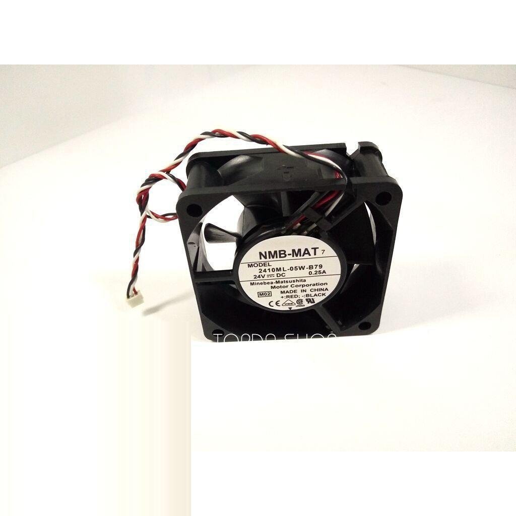 NMB 2410ML-05W-B79 Inverter cooling fan DC24V 0.25A 4.56W 60*60*25MM 3pin 819599205297 cooler