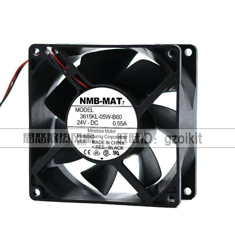 NMB-MAT 3615KL-05W-B60 24V 0.55A 92*92*38MM 9CM Inverter Cooling Fan cooler
