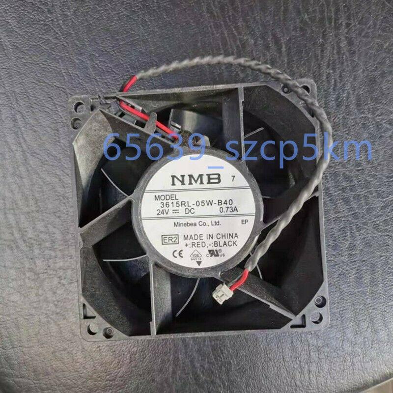 NMB-MAT 3615RL-05W-B40 9038 92*92*38mm 24V 0.73A 2PIN Case Cooling Fan - AloinfoUSA