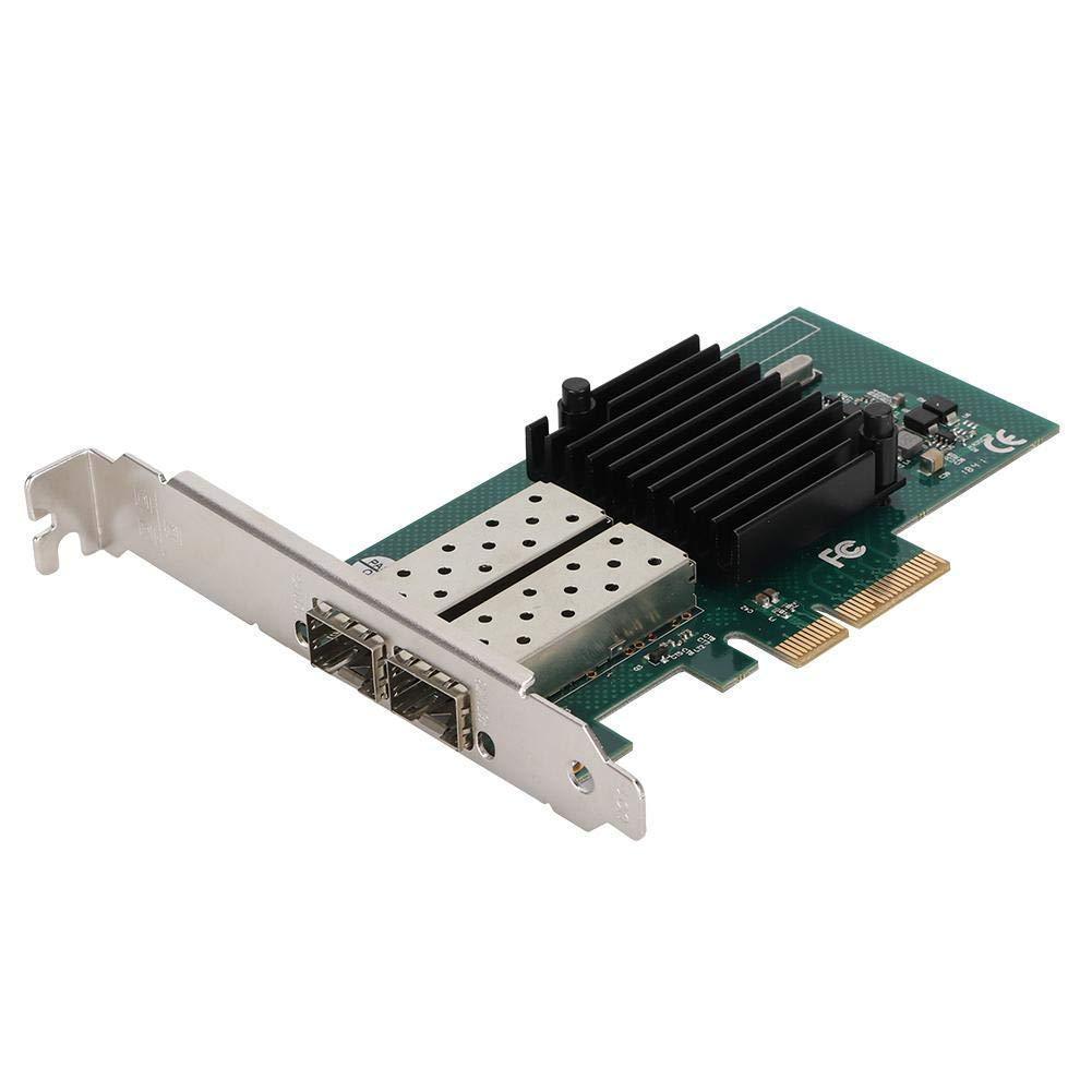 PCI-E Network Card for Intel 82576EB, 10/100/1000mbps Dual Port Fiber PCI Express Gigabit Network Card Adapter for Intel 82576EB