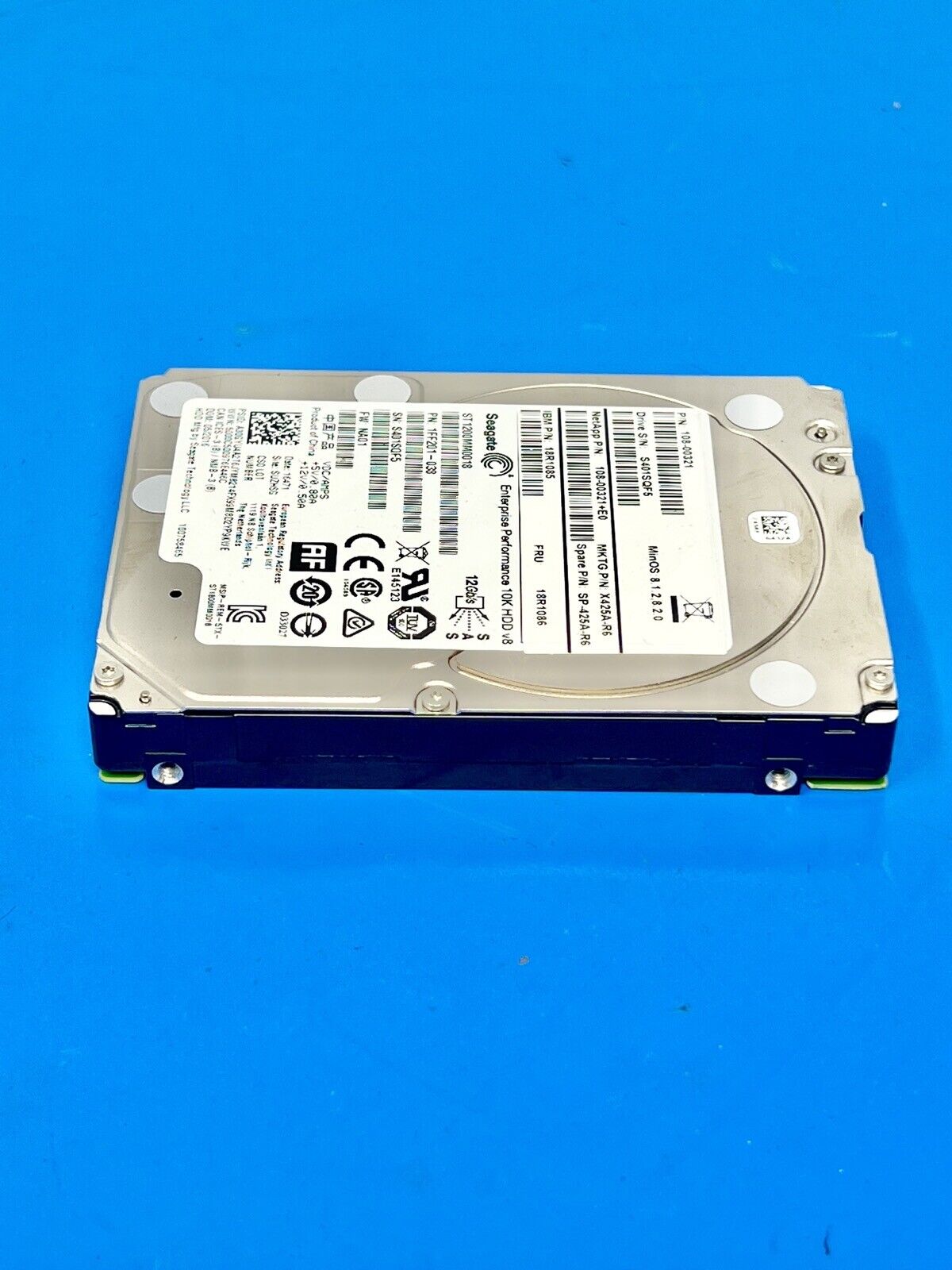 Seagate 1FF200-039 - 1.2TB 10K SAS 2.5" HDD Rear View | Alo Tech Solutions