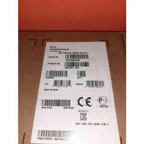 HPE 820792-B21 - 900W Redundant PSU Kit Connector View | Alo Tech Solutions