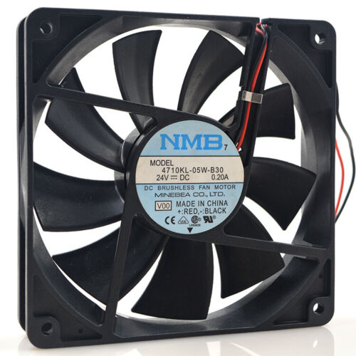 NMB 4710KL-05W-B30 24V 0.2A 12CM 12025 2-wire Inverter Cooling Fan cooler