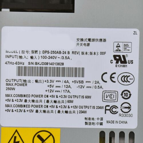 Delta DPS-250AB-24B 250W 1U Flex PSU - Connector View | Alo Tech Solutions