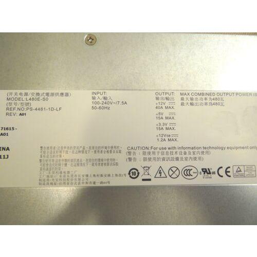 Dell H411J - PowerEdge R410 480W Power Supply - Serial Tag | Alo Tech Solutions