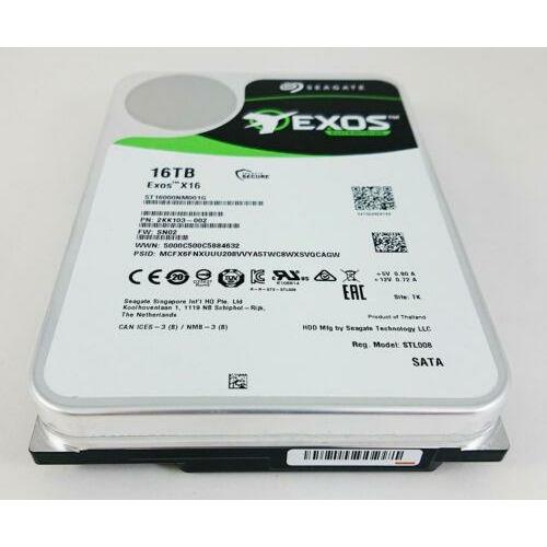Seagate Exos X16 16TB HDD - Bottom | Alo Tech Solutions