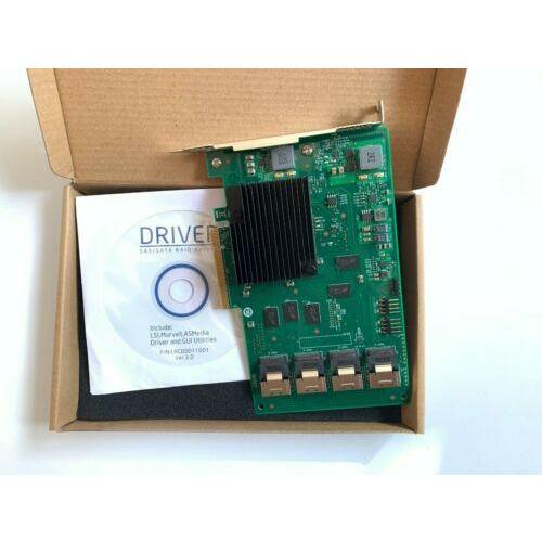 Placa controladora OEM LSI 9201-16i 6Gbps 16-lane SAS HBA P19 IT Mode ZFS FreeNAS unRAID - MFerraz Tecnologia