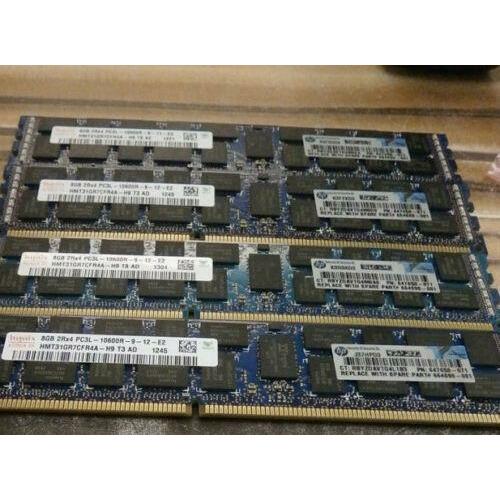 HP memory 647650-071 HP 8GB (1x8GB PC3L-10600 DDR3-1333 Memory 647897-B21 664690-001