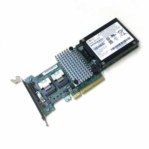 IBM M5015 / LSI Megaraid 9260-8i SATA / SAS Controller RAID + BAT1S1P battery