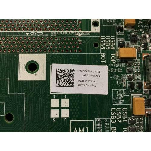 Dell W7H8C PowerEdge T320 Server Motherboard - Connector View | Alo Tech Solutions