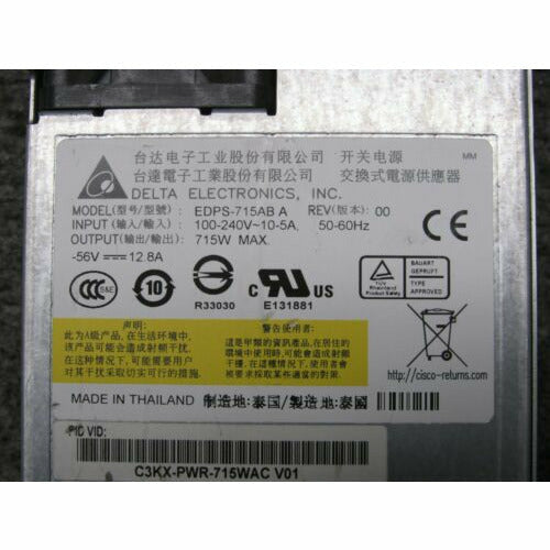 Delta Electronics EDPS-715AB A 715W AC Power Supply Unit fonte