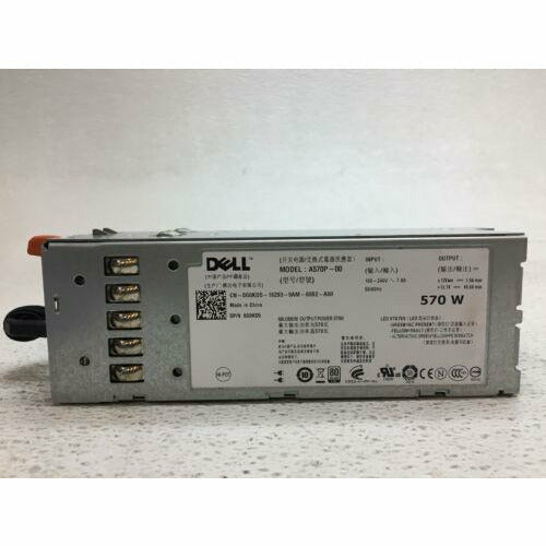 Dell Power Dell PowerEdge A570P-00 Hot Swap 570W Power Supply 0MYXYH MYXYH