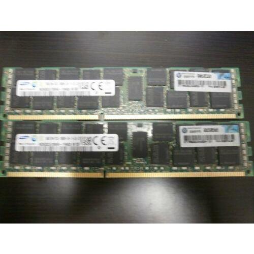 HP memory HP 16GB 628974-081 (1X16GB 2RX4 PC3L-10600R DDR3 MEMORY 632204-001 627812-B21
