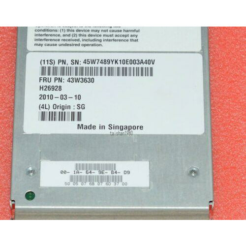 IBM Bladecenter S SAS Raid Controllore - 43W3630