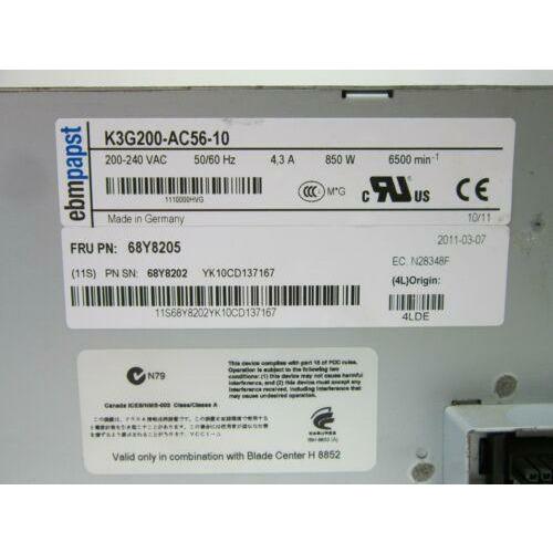 IBM 68Y8205 - BladeCenter H Blower Module - Component Detail | Alo Tech Solutions
