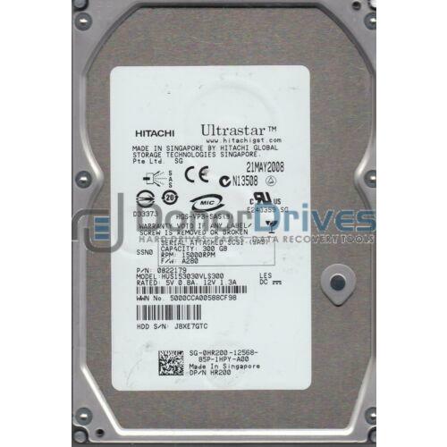 Hitachi HUS153030VLS300 300GB SAS HDD - Rear View | Alo Tech Solutions