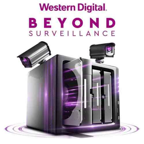 WD Purple 10TB Surveillance 7200 RPM SATA lll 256MB 3.5" Internal HDD WD101PURZ