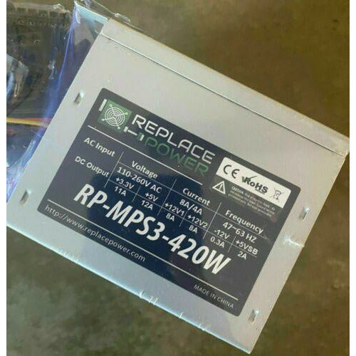 Genuine Replace 420W Power Supply New RP-MPS3-420W