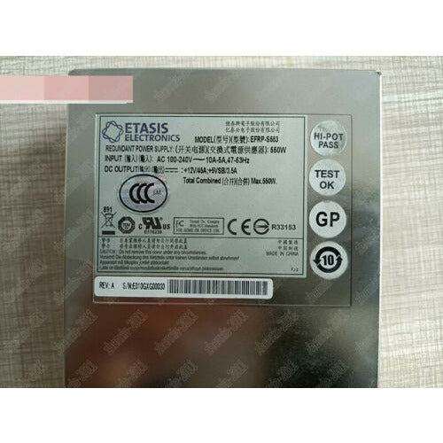 ETASIS EFRP-S553 550W power supply